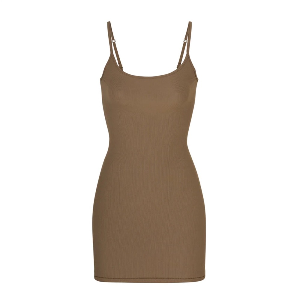 Skims soft lounge dress army